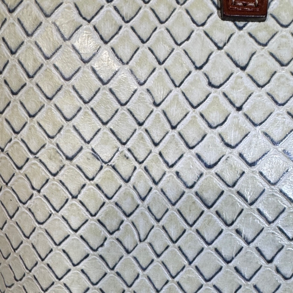Dooney & Bourke Cream and Brown Satchel - Picture 3 of 7